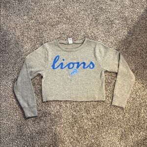 NFL Detroit Lions Women's Crop Top - Small